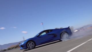 Bless Your Timeline With The 2020 Corvette Doing Donuts